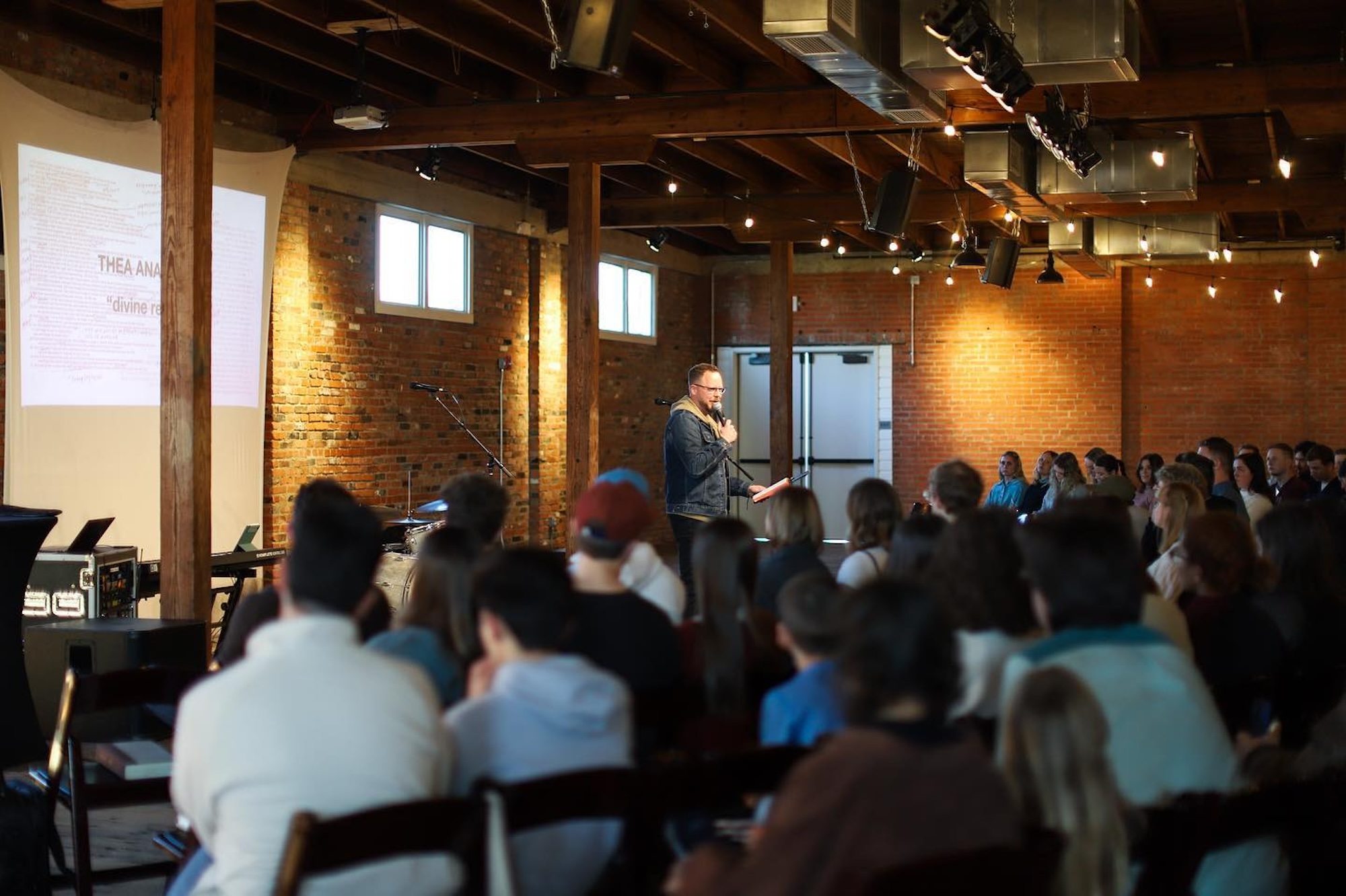 celebrate, gather, worship and connect with your community at private event venue ice house on main in bryan college station, tx