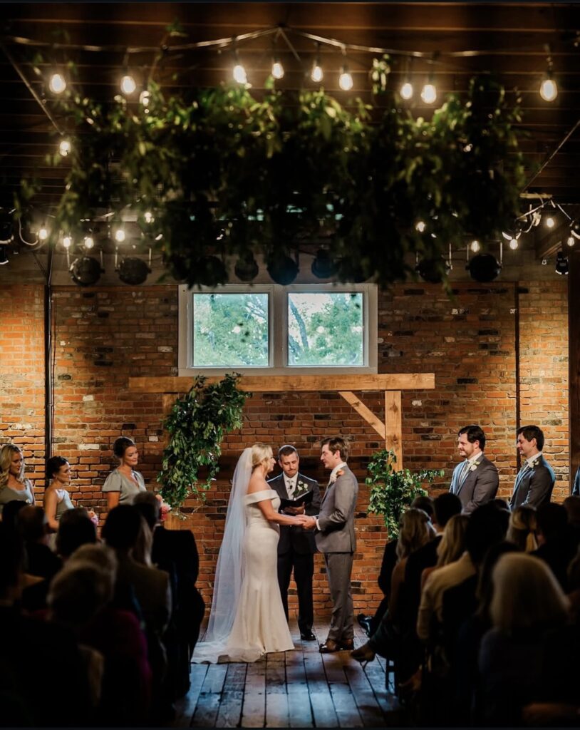 celebrate weddings and receptions at expansive ice house on main wedding venue in bryan, tx